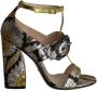 Gucci Vintage Pre-owned Silk sandals Multicolor Dames - Thumbnail 1