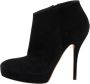 Gucci Vintage Pre-owned Suede boots Black Dames - Thumbnail 1