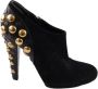 Gucci Vintage Pre-owned Suede boots Black Dames - Thumbnail 1