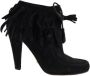 Gucci Vintage Pre-owned Suede boots Black Dames - Thumbnail 1