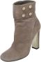 Gucci Vintage Pre-owned Suede boots Gray Dames - Thumbnail 1