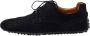 Gucci Vintage Pre-owned Suede flats Black Dames - Thumbnail 1