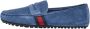 Gucci Vintage Pre-owned Suede flats Blue Dames - Thumbnail 1