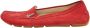 Gucci Vintage Pre-owned Suede flats Red Dames - Thumbnail 1