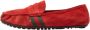 Gucci Vintage Pre-owned Suede flats Red Dames - Thumbnail 1