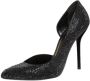 Gucci Vintage Pre-owned Suede heels Black Dames - Thumbnail 1