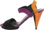 Gucci Vintage Pre-owned Suede sandals Multicolor Dames - Thumbnail 1