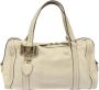 Gucci Vintage Tweedehands Boogdetail Leren Satchel - Thumbnail 1