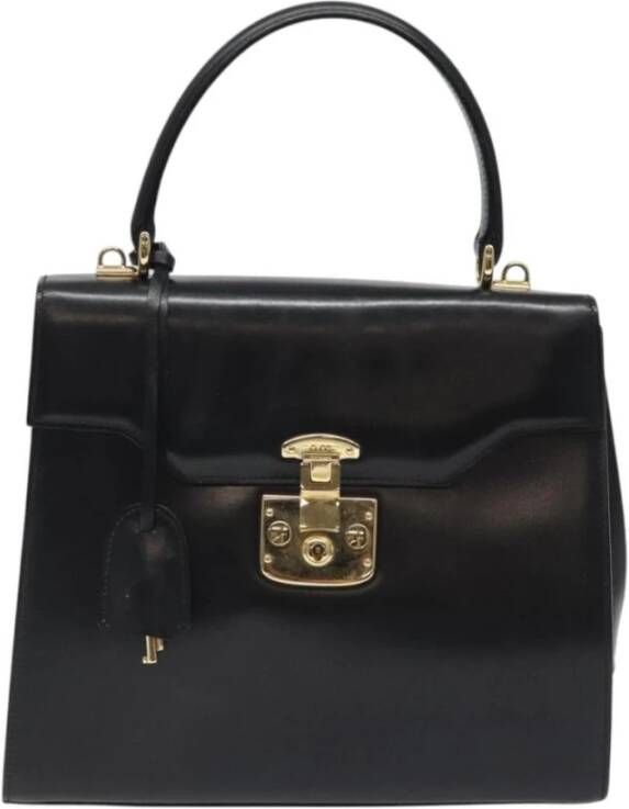 Gucci Vintage Tweedehands hangslot bovenhandvat tas