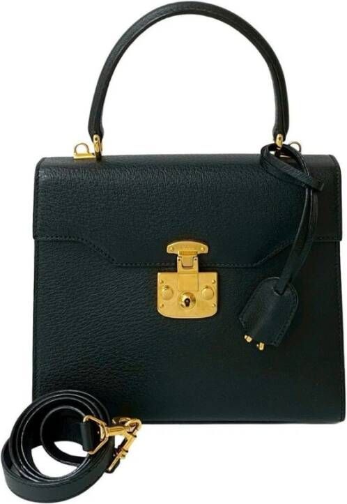 Gucci Vintage Tweedehands hangslot bovenhandvat tas