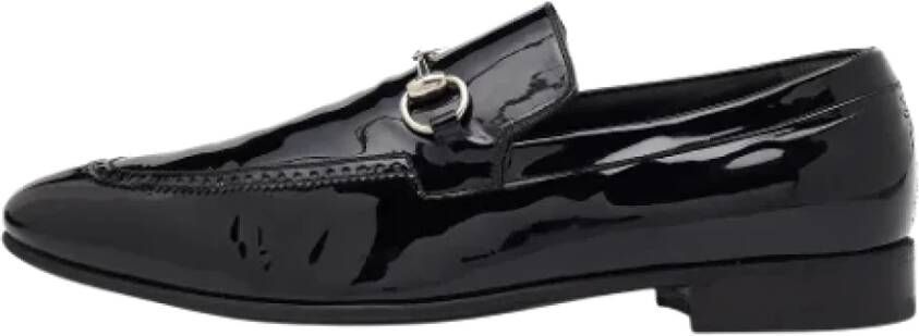 Gucci Vintage Tweedehands platte zolen schoenen Black Dames