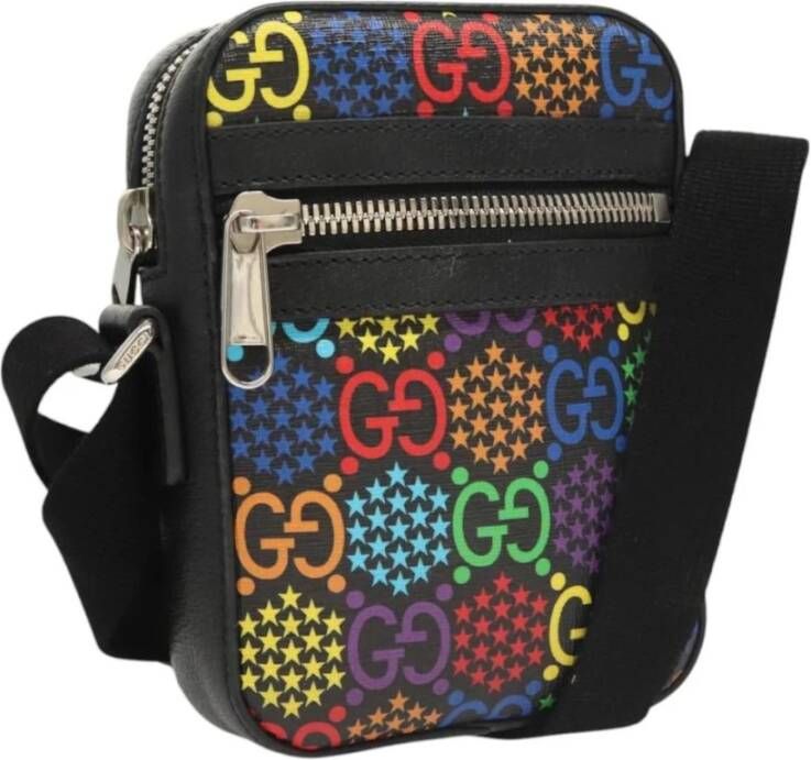 Gucci Vintage Tweedehands Regenboog Ster Crossbody Tas