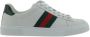 Gucci Webbing Bands Kalfsleren Veterschoenen - Thumbnail 1