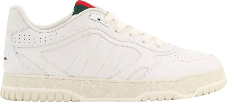 Gucci Witte Sneakers met Webdetail