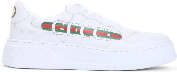 Gucci Witte Sneakers voor Mannen Aw24 White Heren