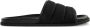 Gucci Zwarte Canvas Open Teen Slide Sandalen - Thumbnail 1