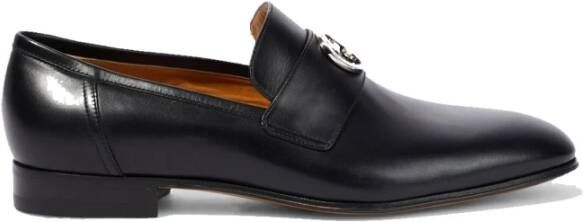 Gucci Zwarte leren loafers