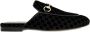 Gucci Zwarte Zijde & Nylon Sandalen - Thumbnail 1