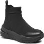 GUESS Kadly Dames Sneakers Sok Hoog Zwart - Thumbnail 2