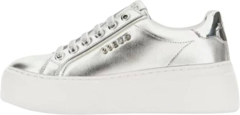 Guess Ameria leren sneakers met logo