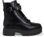 Guess Zwarte Veters Polyurethaan Laarzen Black Dames - Thumbnail 3