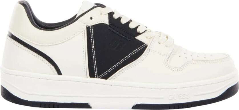 Guess Ancona Low Sneakers Black Heren - Foto 3