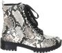 Guess Hinlee python print ankle boot Grijs Dames - Thumbnail 2