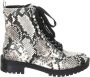 Guess Hinlee python print ankle boot Grijs Dames - Thumbnail 1