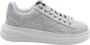 GUESS Toda suède sneakers met studs grijs - Thumbnail 7