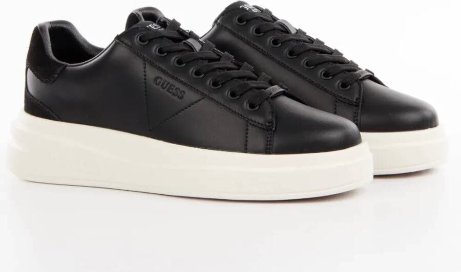 Guess Zwarte suède sneakers met logodetails Black Dames - Foto 2