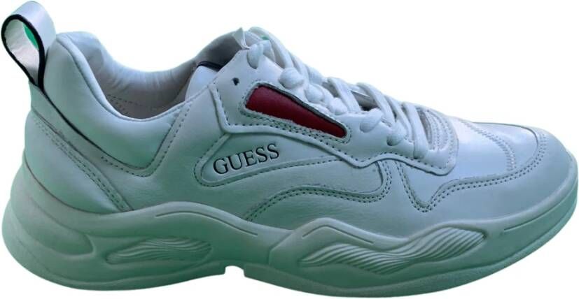 Guess Bassano Sportschoenen White Heren