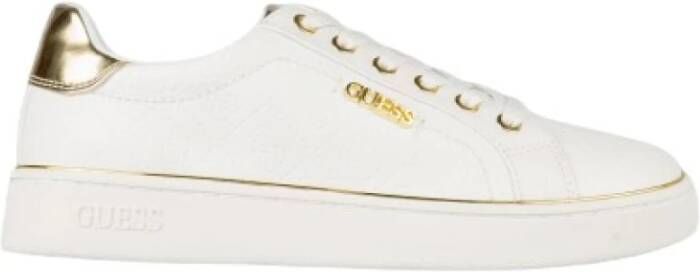 Guess Beckie Sneaker Wit White Dames