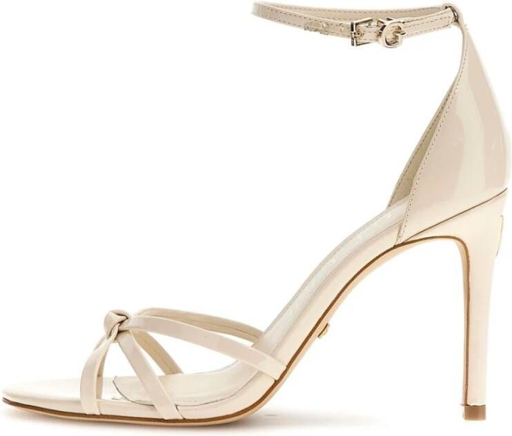 Guess Beige Hoge Hak Open Teen Schoenen
