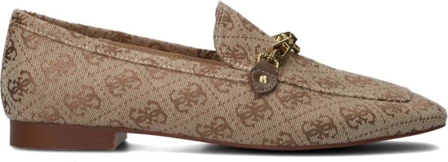 Guess Beige Loafer Marta met Mocassin Look Beige Dames - Foto 4