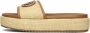 Guess Beige Lonney Slippers voor Dames - Thumbnail 3