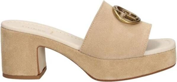 Guess Beige Synthetische Sandalen voor Dames Beige Dames