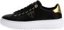 Guess Black Sneakers Denesa12 met Glitter Platform - Thumbnail 7