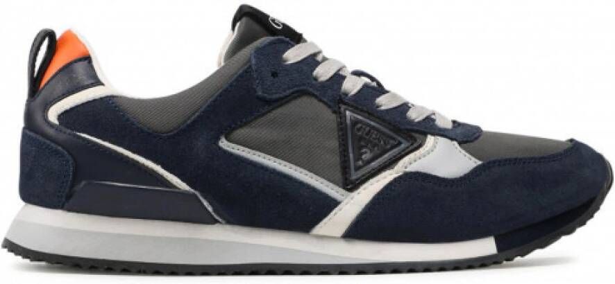 Guess Blauwe hardloopschoenen voor heren Fm6Trefam12 Blauw Heren