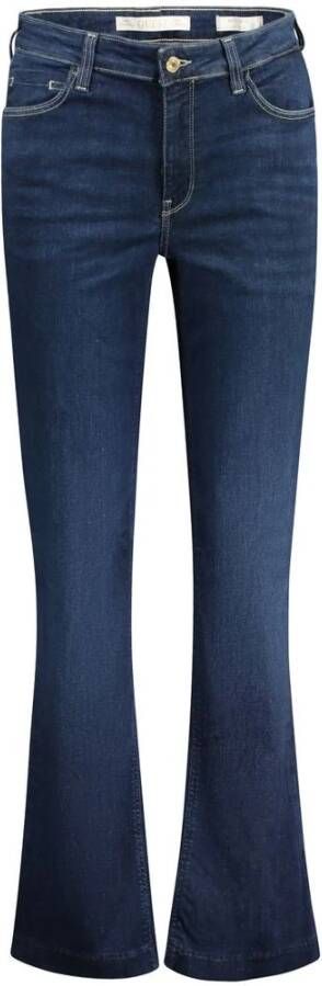 Guess Blauwe Katoenen Boot Mid Jeans