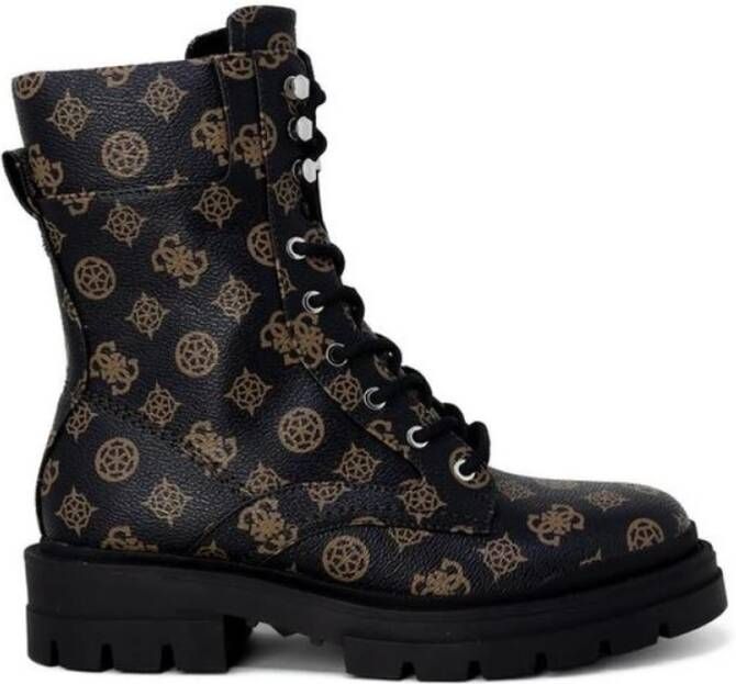 Guess Bruine Combat Boots voor Vrouwen