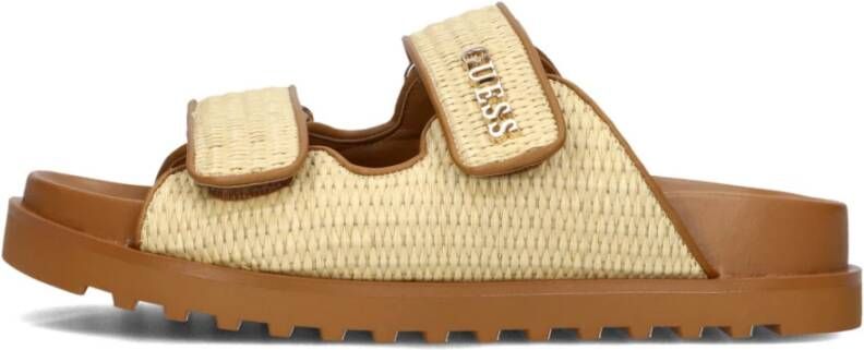 Guess Bruine Elegante Zomer Sandalen