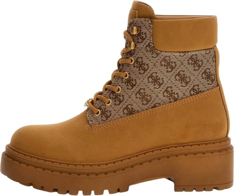 Guess Bruine Enkellaarzen voor Vrouwen