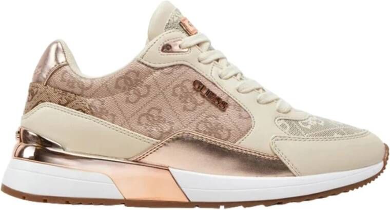 GUESS Moxea12 Dames Sneakers Hoog Mauve - Foto 3