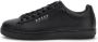 Guess Zwarte leren sneakers Nola Black Heren - Thumbnail 6
