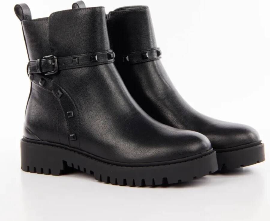 Guess Charlotte Dameslaarzen Zwart Synthetisch