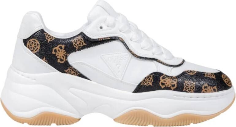 GUESS Slip-On Sporty Lace-Up Sneakers Wo White - Foto 6