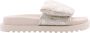 Guess Comfortabele Slipper voor Dagelijks Gebruik Beige Dames - Thumbnail 14