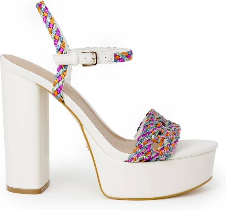 Guess Gekleurde Blokhak Sandalen voor Dames Multicolor Dames - Foto 5