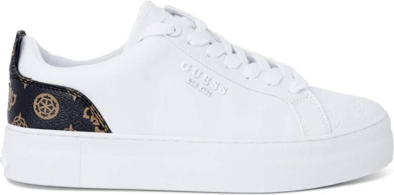 Guess Dames Sneakers Herfst Winter Collectie White Dames