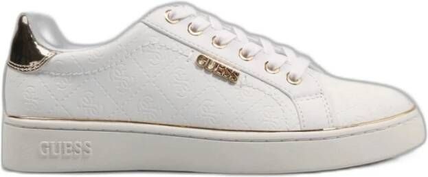 Guess Witte Embossed Bekie Active Lady Sneakers White Dames - Foto 10